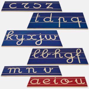 [:it]Tabelle murali corsivo minuscolo[:en]Lowercase cursive letters boards[:]